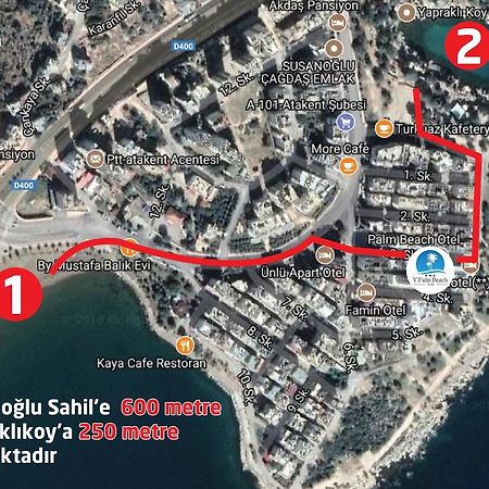 Palm Beach Otel Silifke Kültér fotó